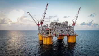 Shell phát triển mỏ khí đốt tự nhiên Crux ngoài khơi Tây Úc