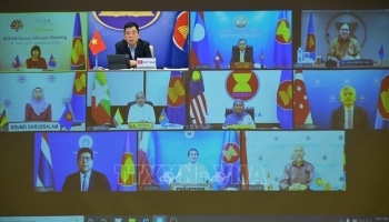 Hội nghị trực tuyến Quan chức cao cấp (SOM) các nước tham gia Hội nghị Cấp cao Đông Á (EAS)