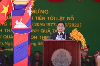 Toàn văn bài phát biểu của Thủ tướng tại Lễ kỷ niệm 45 năm "Hành trình hướng tới lật đổ chế độ diệt chủng Pol Pot