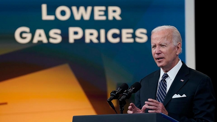 Tổng thống Biden kêu gọi Quốc hội Mỹ đình chỉ thuế xăng liên bang trong 3 tháng