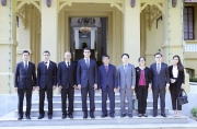 Thứ trưởng Thường trực Bộ Ngoại giao Nguyễn Minh Vũ tiếp Thứ trưởng Ngoại giao Turkmenistan Vepa Hajiev