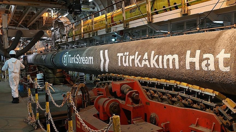 Gazprom nối lại nguồn cung khí đốt qua đường ống TurkStream