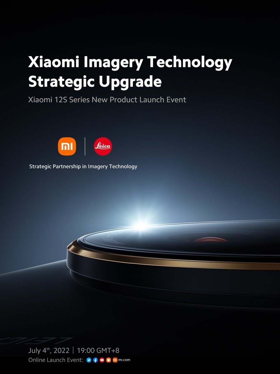 Xiaomi hợp tác cùng Leica, xác nhận ra mắt Xiaomi 12S series vào ngày 4/7