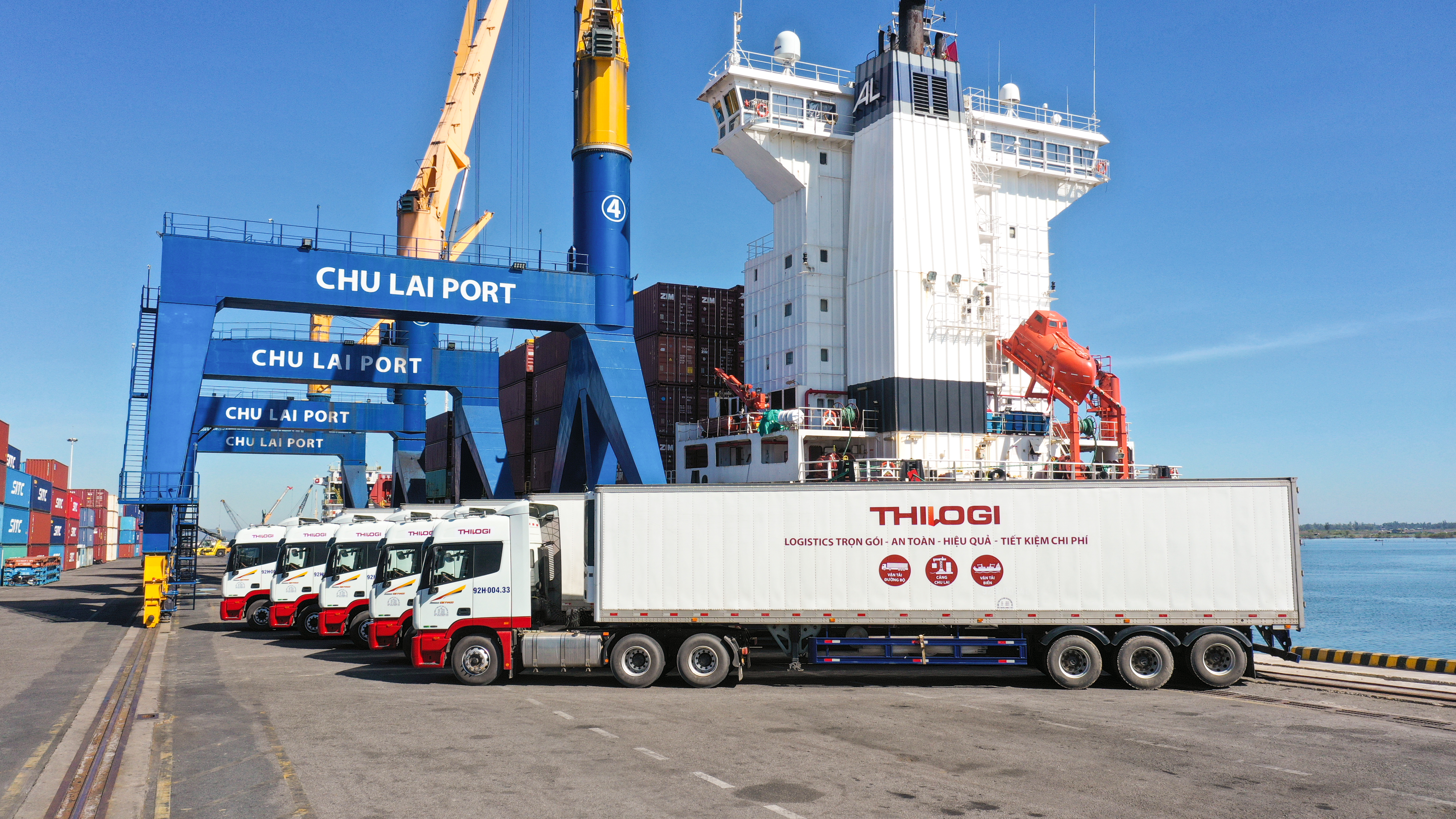 THILOGI phát triển dịch vụ logistics xuất khẩu nông sản với sản lượng lớn