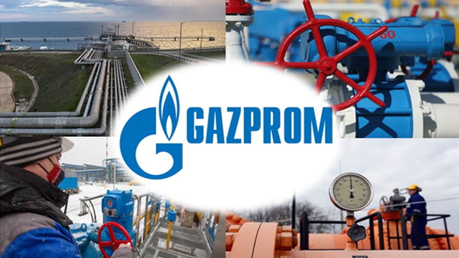 Gazprom giao hàng ở mức thấp nhất trong 6 tháng qua