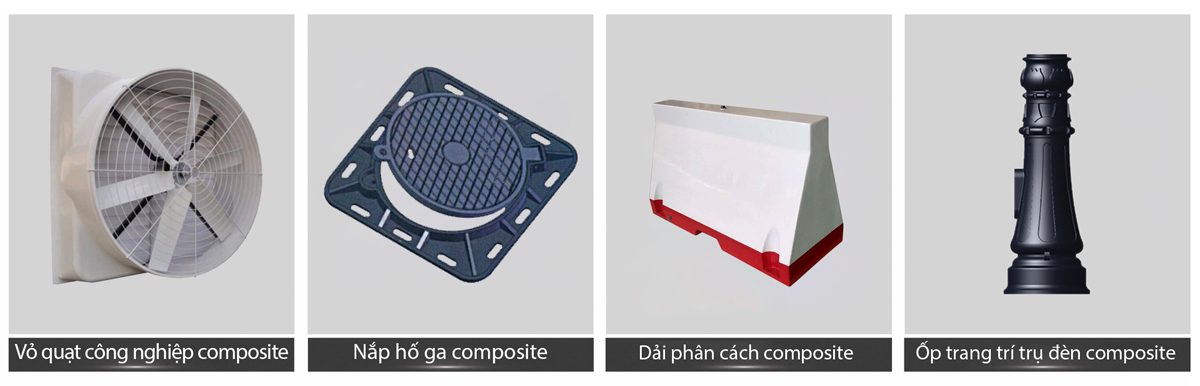 Nhà máy linh kiện Composite THACO cung ứng đa dạng các sản phẩm ngoài ngành ô tô