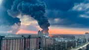Nga điều tra vụ cháy kho dầu lớn ở khu vực gần Ukraine