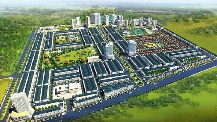 Khu đô thị tại phân khu A1, thuộc Khu đô thị Tây Bắc thành phố Bắc Ninh