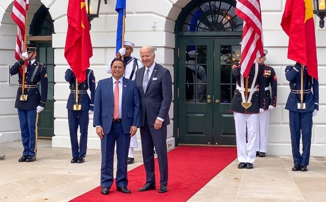 Thủ tướng Chính phủ Phạm Minh Chính  gặp Tổng thống Hoa Kỳ Joe Biden