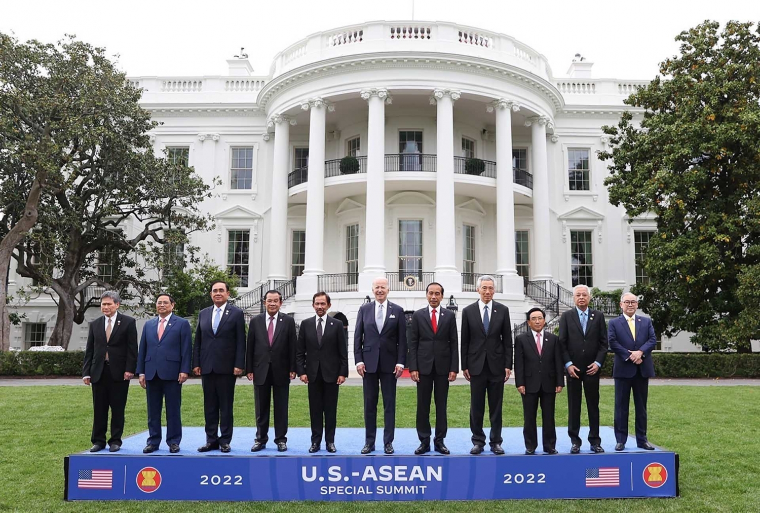 Lãnh đạo các nước ASEAN dự Tiệc chiêu đãi do Tổng thống Hoa Kỳ Joe Biden chủ trì tại Nhà Trắng