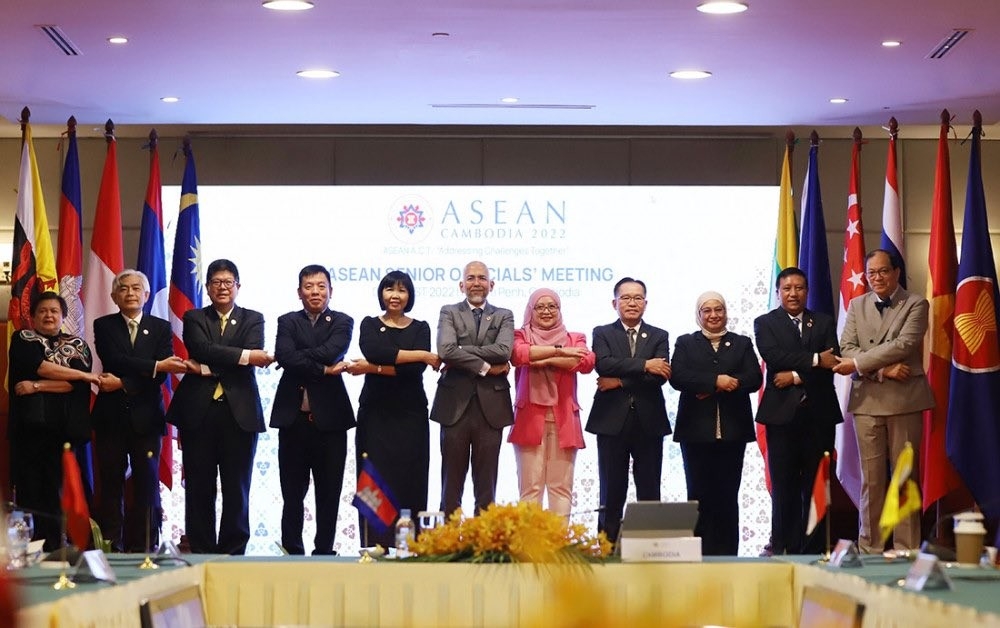 Các quan chức cao cấp ASEAN họp chuẩn bị cho Hội nghị Bộ trưởng Ngoại giao ASEAN lần thứ 55 và các hội nghị liên quan
