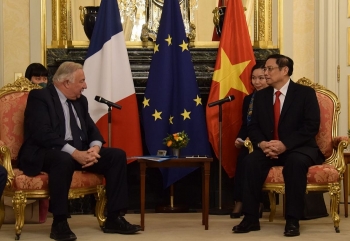 Chủ tịch Gérard Larcher khẳng định Pháp hết sức coi trọng vị trí, vai trò của Việt Nam