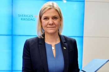 Tin Bộ Ngoại giao: Điện mừng Tân Thủ tướng Vương quốc Thụy Điển