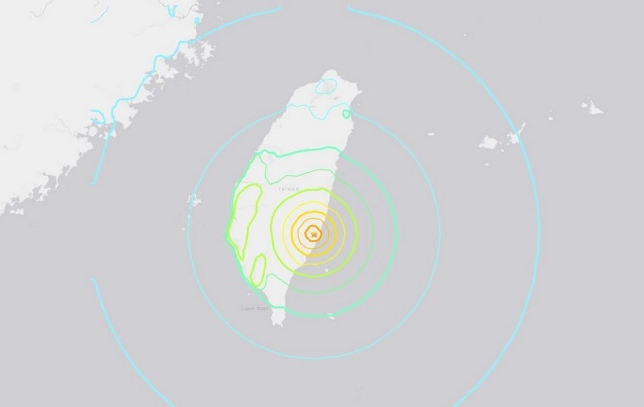 Động đất mạnh ở ngoài khơi Đài Loan, cảnh báo sóng thần được ban bố