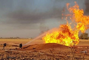 Máy bay không người lái tấn công cơ sở dầu khí gần biên giới Syria-Thổ Nhĩ Kỳ