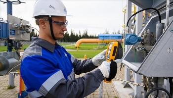 Sản lượng khí đốt năm 2021 của Gazprom đạt mức kỷ lục trong vòng 13 năm
