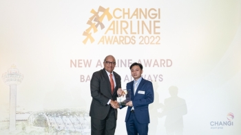 Bamboo Airways nhận giải thưởng hàng không tại Singapore
