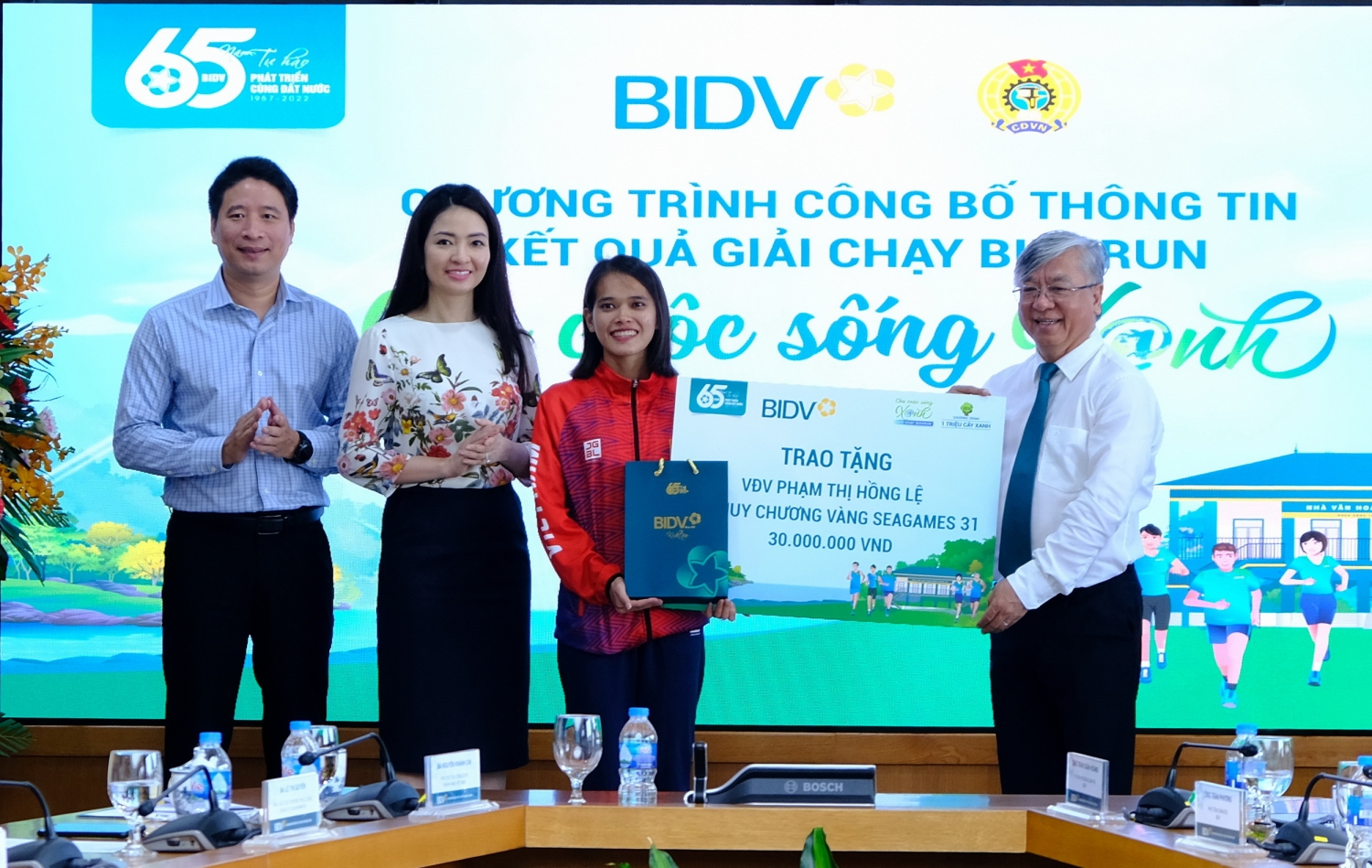 BIDV công bố kết quả và trao thưởng giải chạy BIDVRUN – Cho cuộc sống xanh 2022
